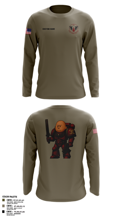 CCo, 1-508PIR (OG) Long Sleeve Performance Shirt 18