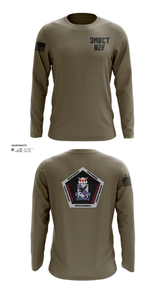 Long Sleeve Performance Shirt, 3BCT H2F, Army, Teamtime, Team time, sublimation, custom sports apparel, team uniforms, spirit wear, spiritwear, sports uniforms, custom shirts, team store, custom team store, fundraiser sports, apparel fundraiser