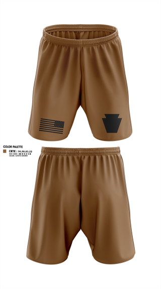 Athletic Shorts With Pockets, Echo Company 2-104th GSAB, National Guard, Teamtime, Team time, sublimation, custom sports apparel, team uniforms, spirit wear, spiritwear, sports uniforms, custom shirts, team store, custom team store, fundraiser sports, apparel fundraiser
