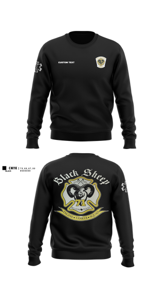 Crew Neck Sweatshirt, Sparta Fire/Rescue, Fire Department, Teamtime, Team time, sublimation, custom sports apparel, team uniforms, spirit wear, spiritwear, sports uniforms, custom shirts, team store, custom team store, fundraiser sports, apparel fundraiser