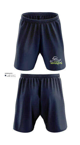 Athletic Shorts With Pockets, Boston Banshees, Football, Teamtime, Team time, sublimation, custom sports apparel, team uniforms, spirit wear, spiritwear, sports uniforms, custom shirts, team store, custom team store, fundraiser sports, apparel fundraiser