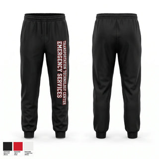 Sweatpants, Transportion Technology Center Emergency Services, Fire Department, Teamtime, Team time, sublimation, custom sports apparel, team uniforms, spirit wear, spiritwear, sports uniforms, custom shirts, team store, custom team store, fundraiser sports, apparel fundraiser