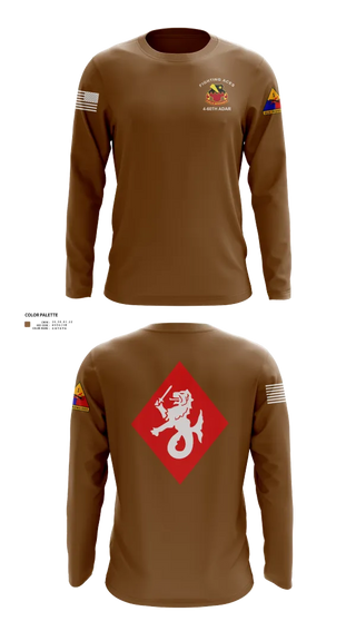 Long Sleeve Performance Shirt, , Army, Teamtime, Team time, sublimation, custom sports apparel, team uniforms, spirit wear, spiritwear, sports uniforms, custom shirts, team store, custom team store, fundraiser sports, apparel fundraiser