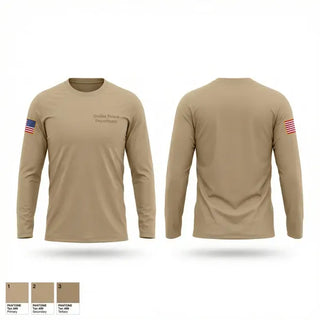 Long Sleeve Performance Shirt, Godley Police Department, Police, Teamtime, Team time, sublimation, custom sports apparel, team uniforms, spirit wear, spiritwear, sports uniforms, custom shirts, team store, custom team store, fundraiser sports, apparel fundraiser