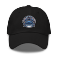 Back bay blue crabs Dad hat