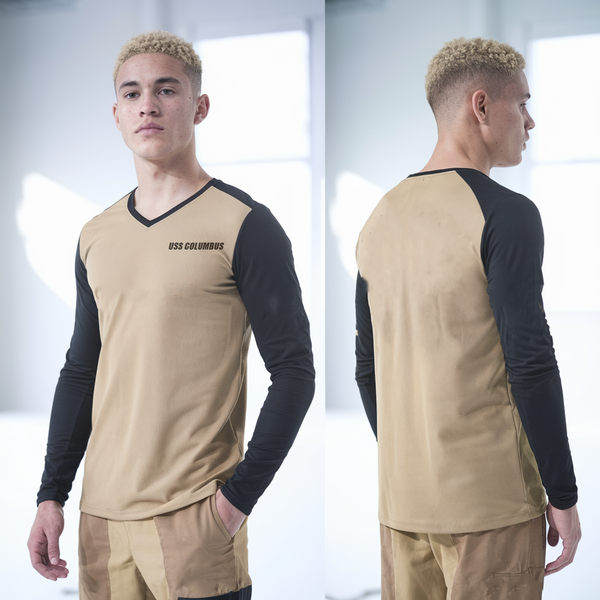 Long Sleeve Performance Shirt, USS COLUMBUS, , Teamtime, Team time, sublimation, custom sports apparel, team uniforms, spirit wear, spiritwear, sports uniforms, custom shirts, team store, custom team store, fundraiser sports, apparel fundraiser