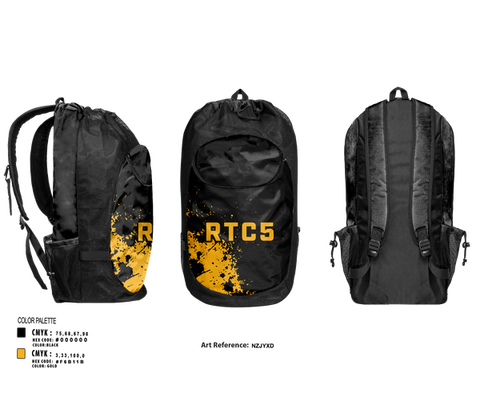 Gear Bag, RTC5, Men's Basketball, Teamtime, Team time, sublimation, custom sports apparel, team uniforms, spirit wear, spiritwear, sports uniforms, custom shirts, team store, custom team store, fundraiser sports, apparel fundraiser