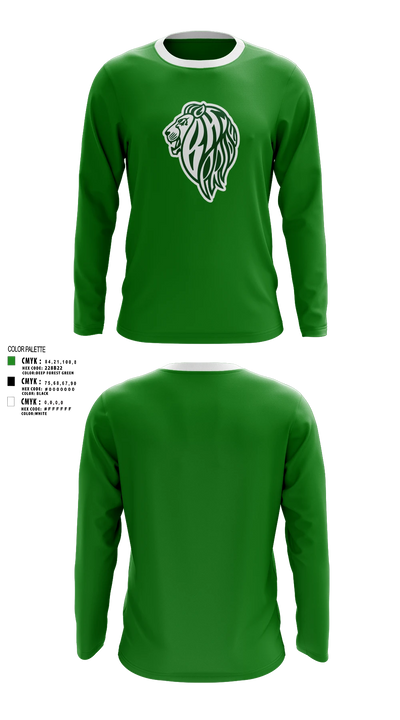 Bassick High School Long Sleeve Performance Shirt - 3