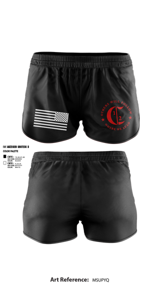 Ranger Panties, 1st Battalion 2nd Marines Charlie Company, , Teamtime, Team time, sublimation, custom sports apparel, team uniforms, spirit wear, spiritwear, sports uniforms, custom shirts, team store, custom team store, fundraiser sports, apparel fundraiser