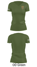 Hammonton Police 88438109 Women's Short Sleeve V-neck Shirt - 46
