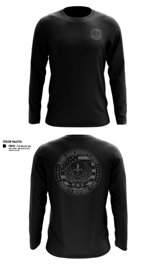 Long Sleeve Performance Shirt, Priority Response Team, Police, Teamtime, Team time, sublimation, custom sports apparel, team uniforms, spirit wear, spiritwear, sports uniforms, custom shirts, team store, custom team store, fundraiser sports, apparel fundraiser