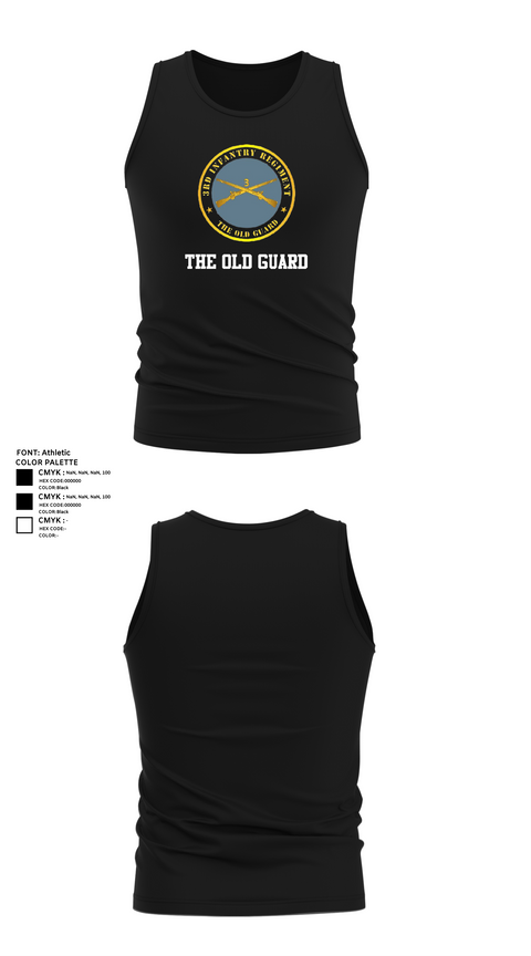 Tank Top, The Old Guard, , Teamtime, Team time, sublimation, custom sports apparel, team uniforms, spirit wear, spiritwear, sports uniforms, custom shirts, team store, custom team store, fundraiser sports, apparel fundraiser
