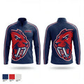 West Virginia Sabers 54265561 Quarter Zip Jacket - 1