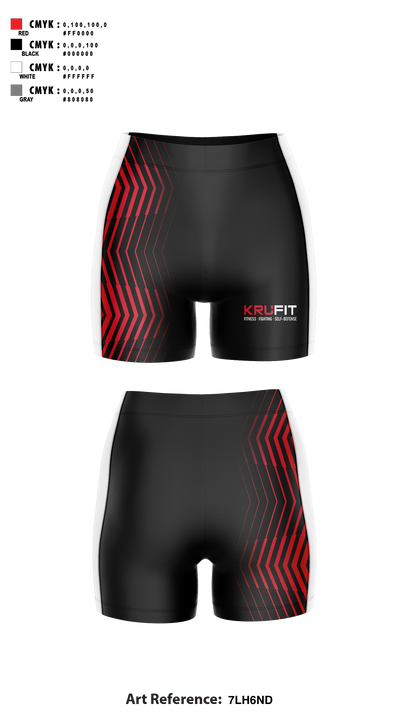 KruFit 44094837 Women's Compression Shorts - 5