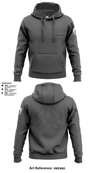 Uss San Antonio Hoodie - 2