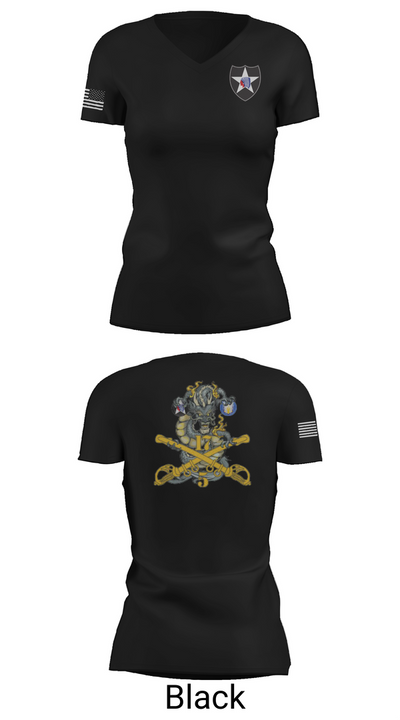 5-17 68237132 Women's Short Sleeve V-neck Shirt - 28