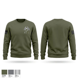 Crew Neck Sweatshirt, Omega, National Guard, Teamtime, Team time, sublimation, custom sports apparel, team uniforms, spirit wear, spiritwear, sports uniforms, custom shirts, team store, custom team store, fundraiser sports, apparel fundraiser
