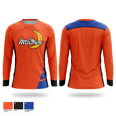Sioux City Moons Long Sleeve Performance Shirt - 1