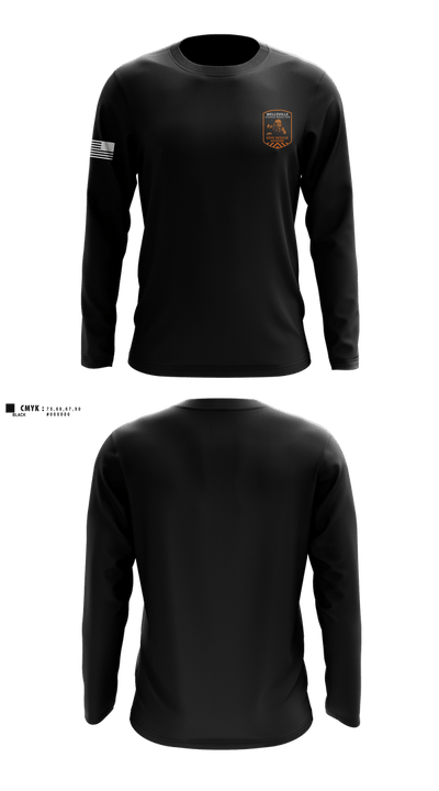 Wellsville TRT 21200750 Long Sleeve Performance Shirt 5