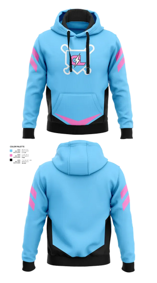 Hoodie, Carolina lightning, Baseball, Teamtime, Team time, sublimation, custom sports apparel, team uniforms, spirit wear, spiritwear, sports uniforms, custom shirts, team store, custom team store, fundraiser sports, apparel fundraiser