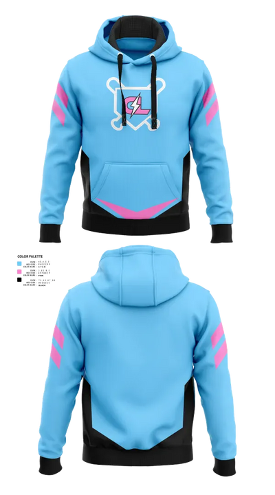 Carolina lightning 91229956 Hoodie - 21