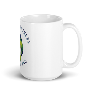 Band of Brothers Fishing 12640804 White Glossy Mug - Large