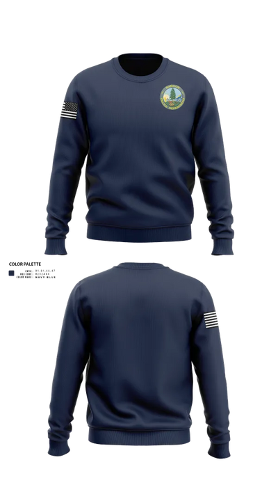 Bangor PD 19370078 Crew Neck Sweatshirt - 22