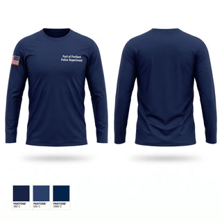 Long Sleeve Performance Shirt, Port of Portland Police Department, Police, Teamtime, Team time, sublimation, custom sports apparel, team uniforms, spirit wear, spiritwear, sports uniforms, custom shirts, team store, custom team store, fundraiser sports, apparel fundraiser