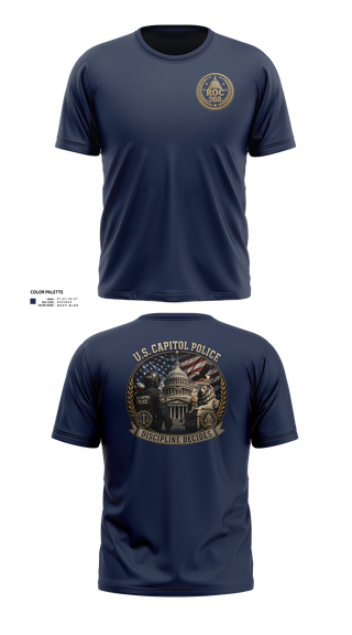Short Sleeve Performance Shirt, USCP ROC 268, Police, Teamtime, Team time, sublimation, custom sports apparel, team uniforms, spirit wear, spiritwear, sports uniforms, custom shirts, team store, custom team store, fundraiser sports, apparel fundraiser