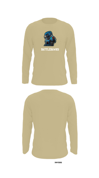 Long Sleeve Performance Shirt, Battlehawks, , Teamtime, Team time, sublimation, custom sports apparel, team uniforms, spirit wear, spiritwear, sports uniforms, custom shirts, team store, custom team store, fundraiser sports, apparel fundraiser