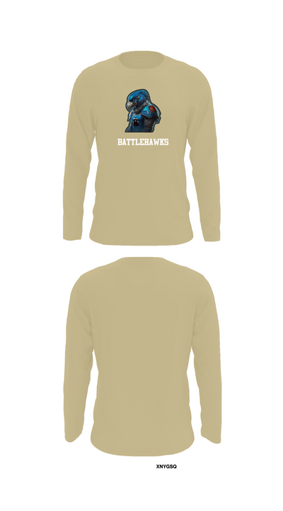 Battlehawks 56996020 Long Sleeve Performance Shirt 92