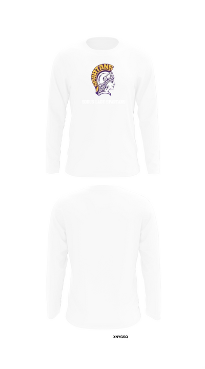 Sodus lady spartans 59166518 Long Sleeve Performance Shirt 8