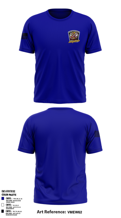 COC Police 82227335 Short Sleeve Performance Shirt - 1