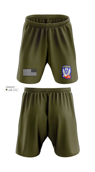 Athletic Shorts With Pockets, 1st Battalion 503rd Infantry Regiment, , Teamtime, Team time, sublimation, custom sports apparel, team uniforms, spirit wear, spiritwear, sports uniforms, custom shirts, team store, custom team store, fundraiser sports, apparel fundraiser