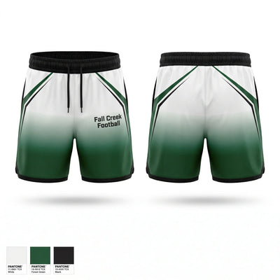 Fall Creek Football Athletic Shorts With Pockets - 1
