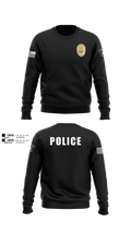 McCordsville Police Department 1417548 Crew Neck Sweatshirt - 3