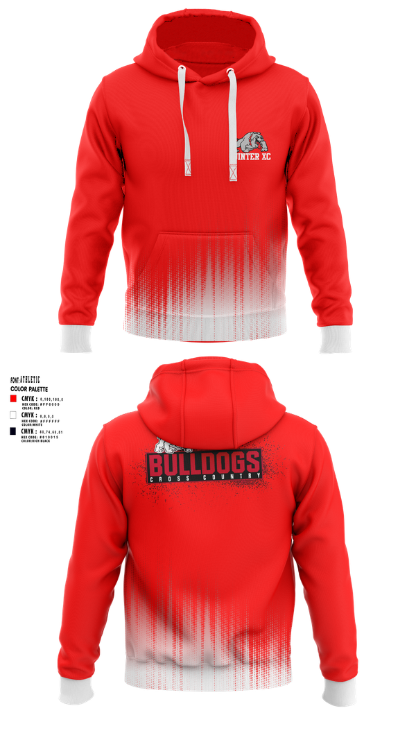 Hoodie, Quinter XC, Cross Country, Teamtime, Team time, sublimation, custom sports apparel, team uniforms, spirit wear, spiritwear, sports uniforms, custom shirts, team store, custom team store, fundraiser sports, apparel fundraiser