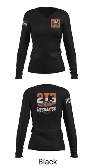 Womens Long Sleeve Vneck Shirt, 509 LRS, , Teamtime, Team time, sublimation, custom sports apparel, team uniforms, spirit wear, spiritwear, sports uniforms, custom shirts, team store, custom team store, fundraiser sports, apparel fundraiser