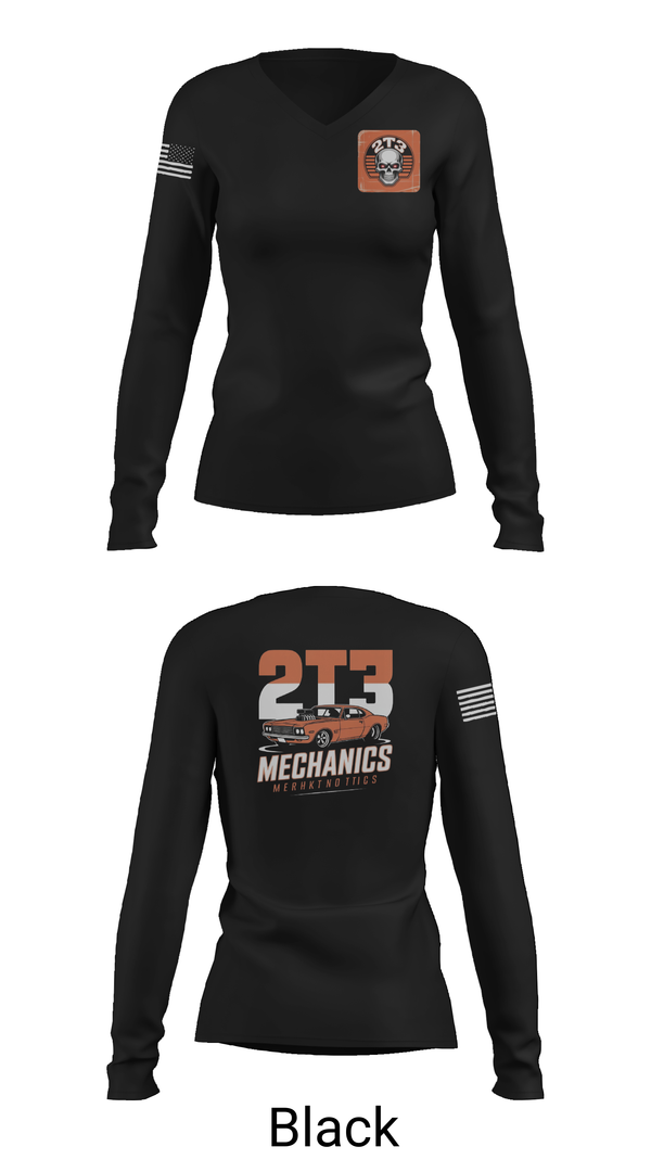 Womens Long Sleeve Vneck Shirt, 509 LRS, , Teamtime, Team time, sublimation, custom sports apparel, team uniforms, spirit wear, spiritwear, sports uniforms, custom shirts, team store, custom team store, fundraiser sports, apparel fundraiser