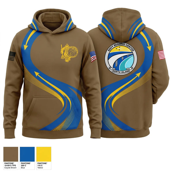 Hoodie, NRC North Island, Navy, Teamtime, Team time, sublimation, custom sports apparel, team uniforms, spirit wear, spiritwear, sports uniforms, custom shirts, team store, custom team store, fundraiser sports, apparel fundraiser