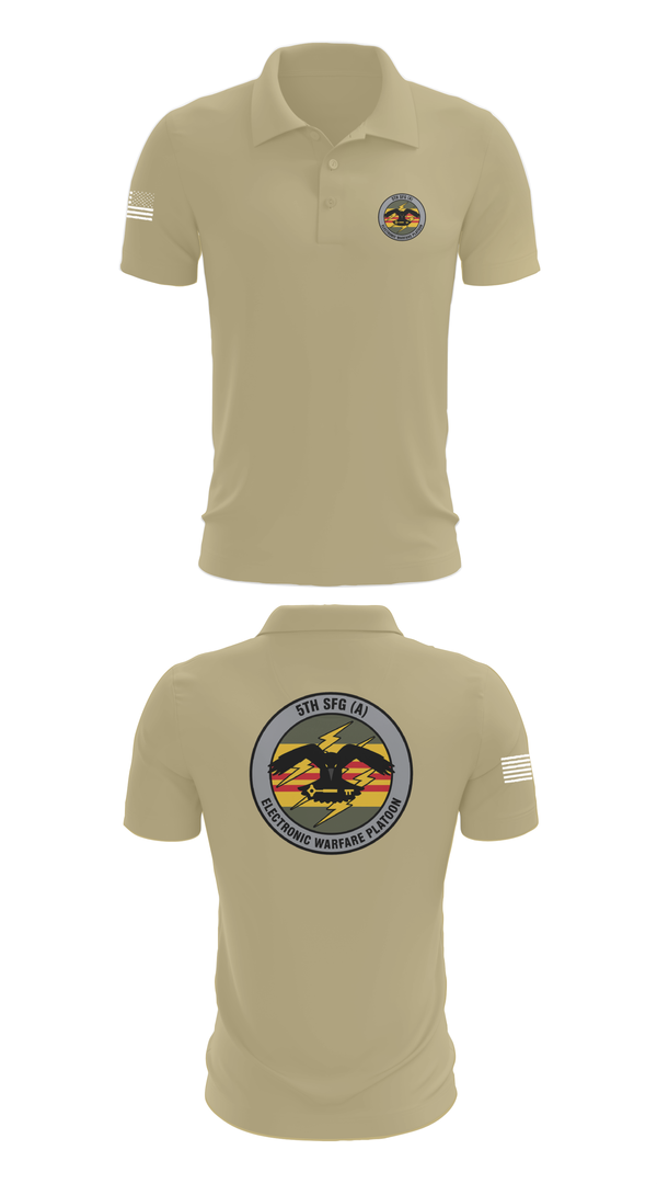 Short Sleeve Performance Polo, MICO GSB 5TH GROUP EW PLATOON, , Teamtime, Team time, sublimation, custom sports apparel, team uniforms, spirit wear, spiritwear, sports uniforms, custom shirts, team store, custom team store, fundraiser sports, apparel fundraiser