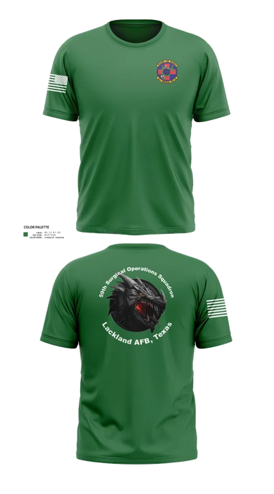 59th Surgical Operations Squadron 37744422 Old School Cotton Feel Shirt - 60