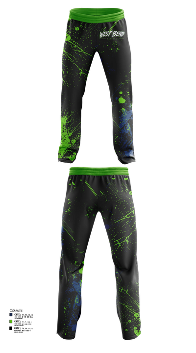 West bend bulldogs Sweatpants - 3