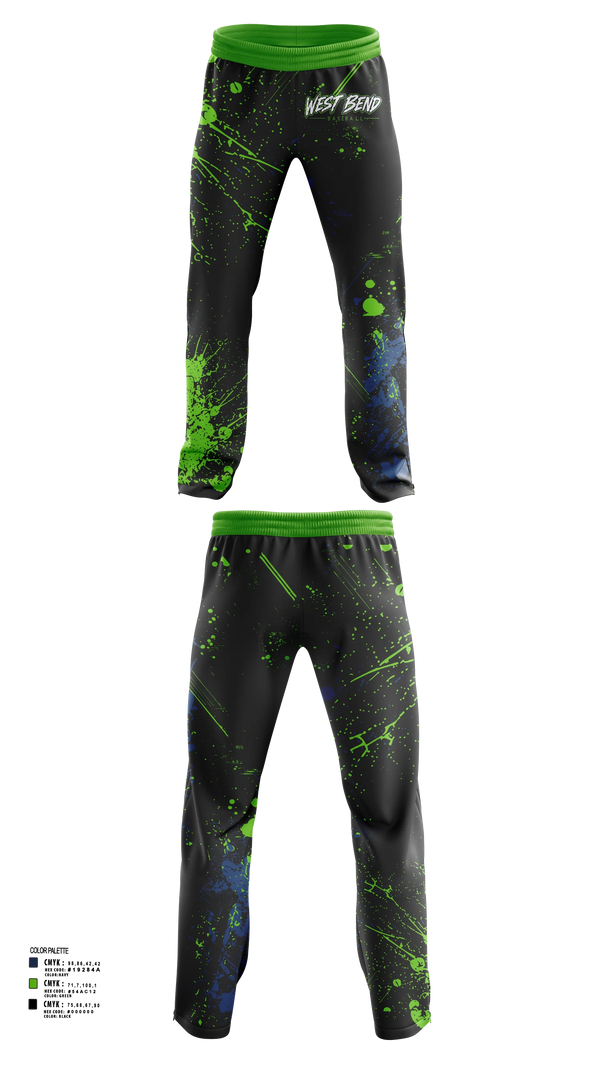 Sweatpants, West bend bulldogs, Baseball, Teamtime, Team time, sublimation, custom sports apparel, team uniforms, spirit wear, spiritwear, sports uniforms, custom shirts, team store, custom team store, fundraiser sports, apparel fundraiser