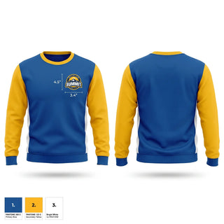 Crew Neck Sweatshirt, Summit Soccer Club, Men's Soccer, Teamtime, Team time, sublimation, custom sports apparel, team uniforms, spirit wear, spiritwear, sports uniforms, custom shirts, team store, custom team store, fundraiser sports, apparel fundraiser