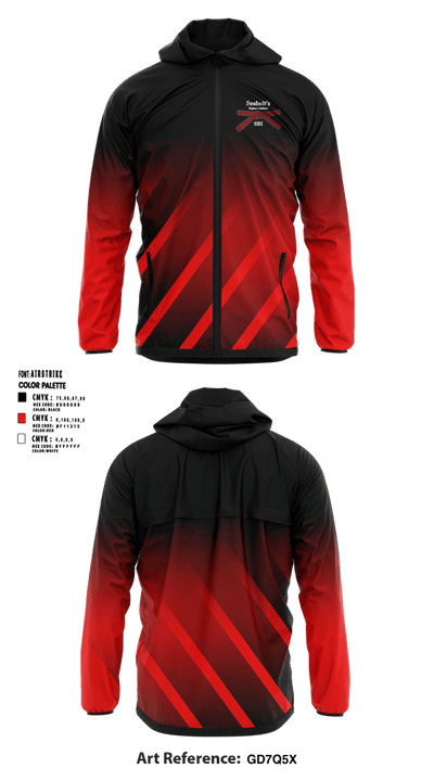 Seabolt's Bujutsu Institute 68651199 Windbreaker - 1