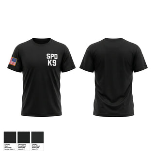 Old School Cotton Feel Shirt, SPD K9, Police, Teamtime, Team time, sublimation, custom sports apparel, team uniforms, spirit wear, spiritwear, sports uniforms, custom shirts, team store, custom team store, fundraiser sports, apparel fundraiser