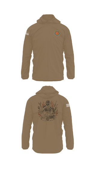 Windbreaker, 4th Combat Engineer Battalion A Co, Marines, Teamtime, Team time, sublimation, custom sports apparel, team uniforms, spirit wear, spiritwear, sports uniforms, custom shirts, team store, custom team store, fundraiser sports, apparel fundraiser