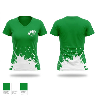 Cougars Women's Short Sleeve V-neck Shirt - 1