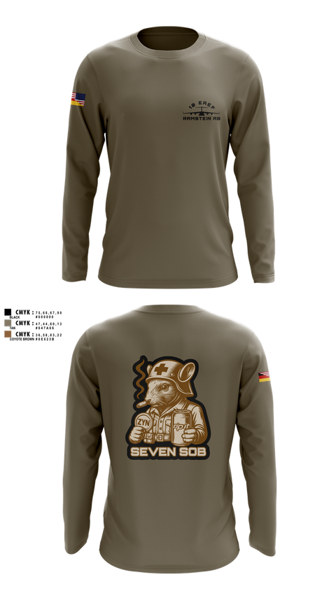 Long Sleeve Performance Shirt, 10 EAEF Bronze Crew, , Teamtime, Team time, sublimation, custom sports apparel, team uniforms, spirit wear, spiritwear, sports uniforms, custom shirts, team store, custom team store, fundraiser sports, apparel fundraiser